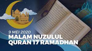 Umroh.com merangkum, dalam memperingati malam nuzulul quran bisa dilakukan dengan adapun doa yang bisa diamalkan ketika malam nuzulul quran diantaranya sebagai berikut 9 Mei 2020 Malam Nuzulul Quran 17 Ramadhan 1441 H Youtube
