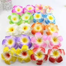 Choose really large dramatic flowers with greeneries to create your own diy wedding flower arrangement with cheap wedding flowers on a budget. 2019 Popular Brand New 50 Large Assorted Color Double Layer Foam Hawaiian Plumeria Flower Frangipani Flower Bridal Hair Clip 6cm Super Deal 3db159 Goteborgsaventyrscenter