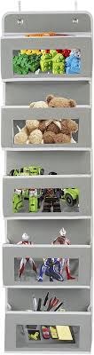 Holds 12 pairs of shoes Door Hanging Organizer Storage With 4 Large Pockets Wall Hanging Storage With Clear Windows For Pantry Nursery Bathroom Closet Dorm Hanging Shelves Clothing Closet Storage Fcteutonia05 De