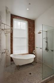 These can be industrial and masculine, modern and contemporary, art deco and vintage, rustic and farmhouse, even glam and. 25 Chic Bathrooms With Brick Walls