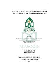 Terdapat 2 arti kata 'makassar' di kamus besar bahasa indonesia (kbbi) yang masuk ke dalam kelas kata nomina (kata benda). Top Pdf Bahasa Bugis 123dok Com