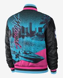 Miami heat city edition '47 super rival tee. Miami Heat City Edition Courtside Nike Nba Herrenjacke Nike Ch