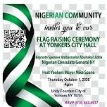 Oct 1st Nigerian Flag Raising Ceremony at Unity Fountain