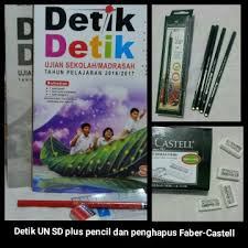 Soal ujian sekolah us mata pelajaran ipa ini sudah dilengkapi dengan kunci jawaban. Jual Buku Soal Un Sd Detik Detik Ujian Nasional Sd Mi Ta 2016 2017 Di Lapak Diaz Shop Bukalapak