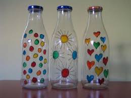 Como Decorar Una Botella De Vidrio Frasco De Vidrio Decorados Botellas De Vidrio Decoradas Frasco De Vidrio