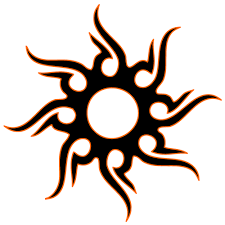 Simple black sun tattoo designs. 45 Amazing Tribal Sun Tattoos Ideas And Designs