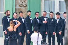 Newlywed nick jonas poses with his brothers during wedding weekend with priyanka chopra. I Have To Laugh At These Pictures Of The Jonas Brothers Taking Wedding Pictures Because They Re Too Real
