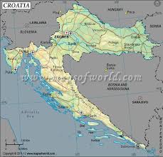 Croatia Latitude And Longitude Map Croatia Latitude And Longitude Map Plitvice National Park