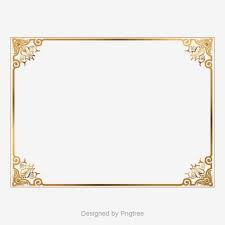Polish your personal project or design with these gold border transparent png images, make it even more personalized and more attractive. Retro Ouro Decorativo Clipart De Design De Fronteira Foto Dourado Imagem Png E Vetor Para Download Gratuito Clip Art Frames Borders Printable Frames Frame Vector