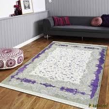 royal oda hali 160x230 yakamoz f003a krem mor hali vitrini ev dekoru halilar oya
