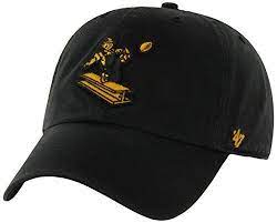 Nfl Pittsburgh Steelers 47 Brand Clean Up Adjustable Hat 1960 Logo Black One Size To View Further For Pittsburgh Steelers Hats Steelers Hats Adjustable Hat