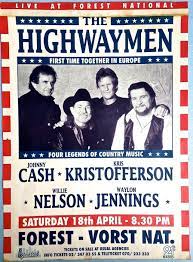 Music The Highwaymen 1992 Music Concert Posters Concert Posters Old Country Music