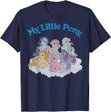 My little pony friendship is magic 497; Amazon Com My Little Pony Classic Group Shot T Shirt Clothing