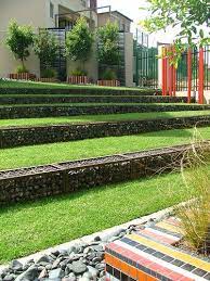 Studio G Garden Design Landscape Design Inspiration All About Gabions Ch Garden Features Sloped Garden Landscape Design