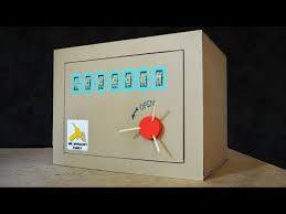 How To Make A Cardboard Safe With Combination Lock How To Make Safe With Combination Lock From Cardboard Youtube Crafts For Boys Crafts Combination Locks