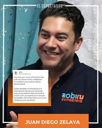 DIEGO ZELAYA RESPALDA CAMINATA DE ORACIÓN Y LLAMA A DEFENDER LOS VALORES  DEMOCRÁTICOS Mediante un mensaje publicado en sus redes sociales, el  candidato a la alcaldía por el Partido Nacional, Juan Diego