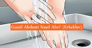 Abdest aldıktan sonra önce başına, sonra sağ, daha sonra da sol omuza üçer defa su döker ve vücudunu yıkar. Gusul Boy Abdesti Nasil Alinir Erkekler Icin Netbilen Haber