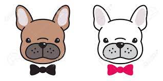 9,003 bulldog clip art images on gograph. Dog Vector French Bulldog Bow Tie Character Cartoon Illustration Royalty Free Cliparts Vectors And Stock Illustration Image 108097272