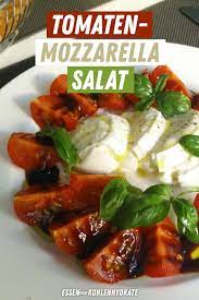 tomaten mozzarella salat mit balsamico dressing low carb rezepte rezept tomaten mozzarella salat rezepte tomate mozzarella