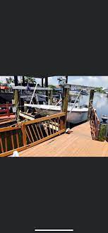 Dock docks seawall seawalls repair marine pile piles pylon trex azek palm coast new smyrna beach flagler beach st. Volusia County Boatlift Repair And Maintenance Home Facebook