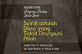 Apa itu dosa tak terampuni?? Syirik Adalah Dosa Yang Tidak Diampuni Allah Radio Rodja 756 Am