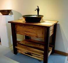 vanity for vessel sink google search wooden bathroom small vanities rustic corner shelves uk