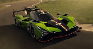 electric car racing lamborghini