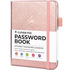 Internet password book features a satin ribbon page marker for marking frequently used pages. Internet Address And Password Organizer Logbook With Alphabetical Tabs Clever Fox Password Book With Tabs Lavender Large Size Password Keeper Journal Notebook For Computer Website Logins Office Products Record Books Guardebem Com