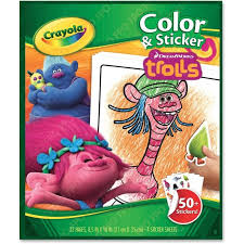 When a heartless wrangler plans to capture spirit and his herd, lucky and her new friends embark on the adventure of a lifetime to rescue the horse that forever changed her life. Crayola Cyo046921 Trolls Color Sticker Activity Book 44 48 Sheet Multicolor Walmart Canada