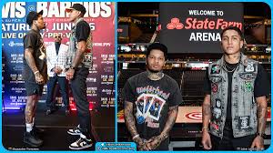Gervonta davis is the present wba (common) lightweight champion, a belt he has held since 2019. Michael Benson On Twitter Visible Height Difference As Gervonta Davis And Mario Barrios Meet For The First Time Ahead Of Their Fight On June 26th Https T Co Z2ugi9b6pe