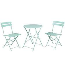 grand patio exterieur balcon bistrot pliante en acier ensembles pliable table et chaises table et chaises decor de patio chaises de patio