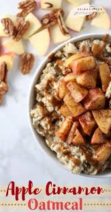 Apple Cinnamon Oatmeal Tired Of Overnight Oats We Ve Got You Covered With This Super Easy Stovetop Stove Top Recipes Apple Cinnamon Oatmeal Roasted Apples