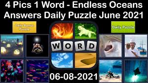 4 pics 1 word daily endless oceans bonus june 10 2021 answers. 4 Pics 1 Word Endless Oceans 08 June 2021 Answer Daily Puzzle Daily Bonus Puzzle Youtube