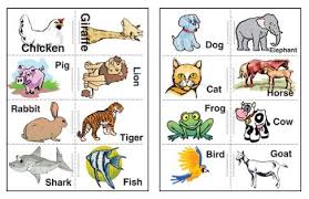 Animals Printable Flash Cards Animal Flashcards Alphabet Flash Cards Printable