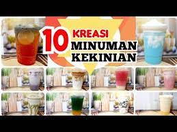 10 Kreasi Minuman Kekinian Ide Jualan Minuman Youtube Minuman Ide Bisnis Rumahan Ide