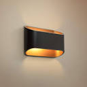 Bruck Eclipse 4 1/2" High Black LED Wall Sconce - #11M93 | Lamps Plus