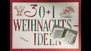 30 I Weihnachtsidee Adventskalender Buch Mit Stampin Up Stempelset Adventkalender Adventskalender Buch Adventskalender
