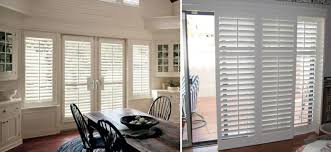 Sliding barn doors open up a home and create a flow and harmony to even the most restricted spaces. How To Use Horizontal Blinds For Patio Doors Zebrablinds Canada