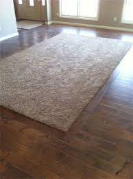 Hardwood Flooring With Carpet Inlay Install By Aaron Collier Living Room Decor On A Budget Living Room Carpet Remodel