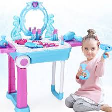 Discount Price Disney Frozen Baby Girls Toys Disney Princess Makeup Table Beauty Toy Suitcase Set In 2020 Disney Princess Makeup Kids Makeup Baby Girl Toys