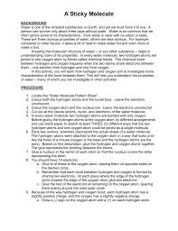 Phases of water answer key vocabulary: Sticky Molecules Answers Properties Of Water Worksheet Adhesion Makes A Water Drop A Drop Dhanu Nizliandry