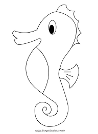 Cavalluccio Marino Applique Template Pinterest Moldes Marina Cavalluccio Marino Disegni Da Colorare Ricami A Mano