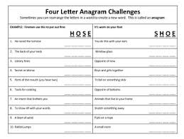 See our list of 13 anagrams. Anagram Puzzles By Lucky Buckeye Teachers Pay Teachers
