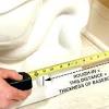 Minimum distance in front of the toilet to the facing wall or fixture is 21 inches. 1