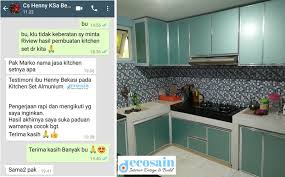 Harga kitchen set aluminium murah. Harga Kitchen Set Per Meter Januari 2021 Lengkap Model Terbaru