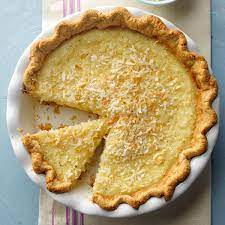 Can T Miss Coconut Custard Pie Recipe How To Make It Taste Of Home
