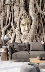 vlies fototapete 350x245 cm tapete wandbilder xxl wandbild bild fototapeten tapeten wandtapete wand buddha baume wandtapete fototapete tapeten