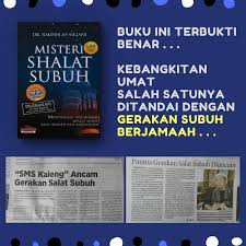 We did not find results for: Buku Misteri Shalat Subuh Shopee Indonesia