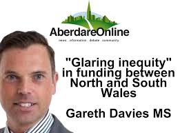 Welsh Conservatives slam Labour's neglect of North Wales, highlighting  stark funding disparities. South Wales Metro gets £1bn, while North Wales  Metro receives just £13m. Gareth Davies MS demands equitable investment to  address