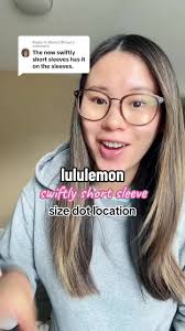 Replying to @Momof3boys learned something new today! Thanks for sharing!  Did you know the new lululemon swiftlys have the size in the sleeve?  #lululemon #lululemoncreator #lululemonsizedot ...